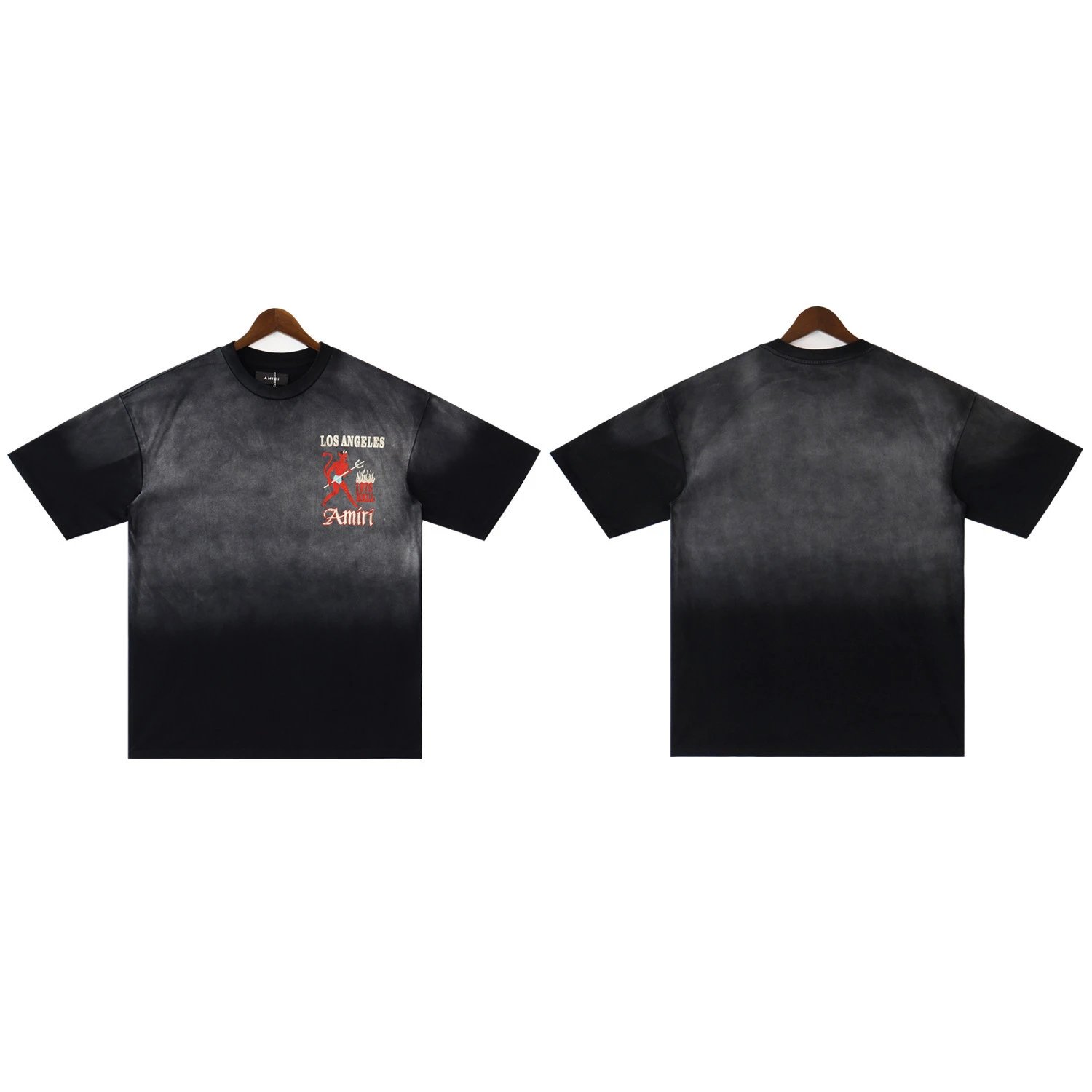 Amiri Crystal Print T-Shirt Multicolor - Gallery Image 5 - Detailed View