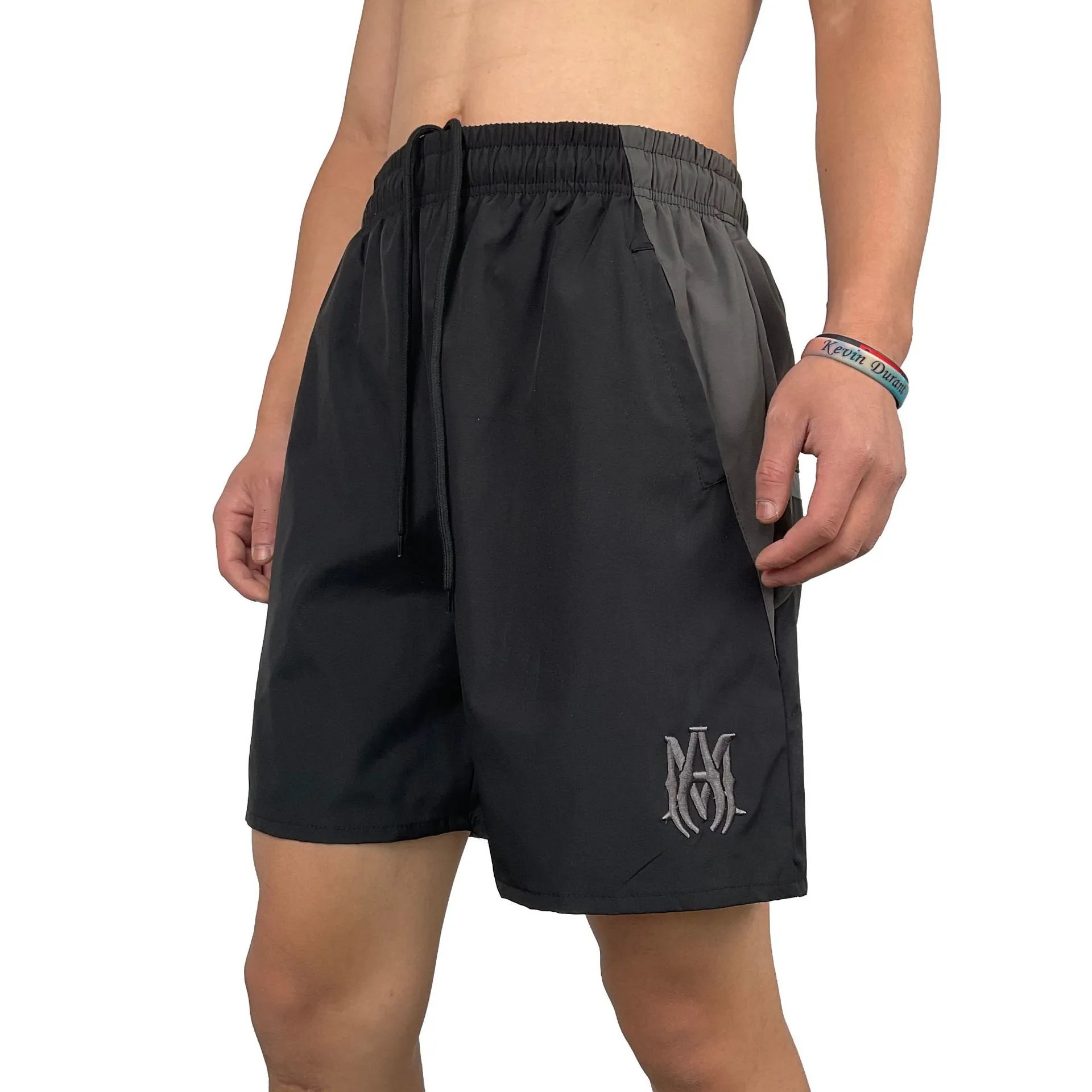 Amiri Color Block Shorts Multi - Gallery Image 4 - Detailed View