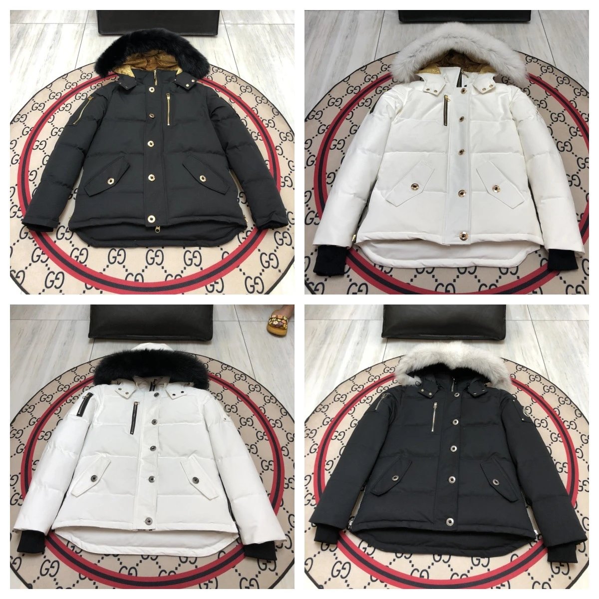 Stylish Unisex Parka Multi-color