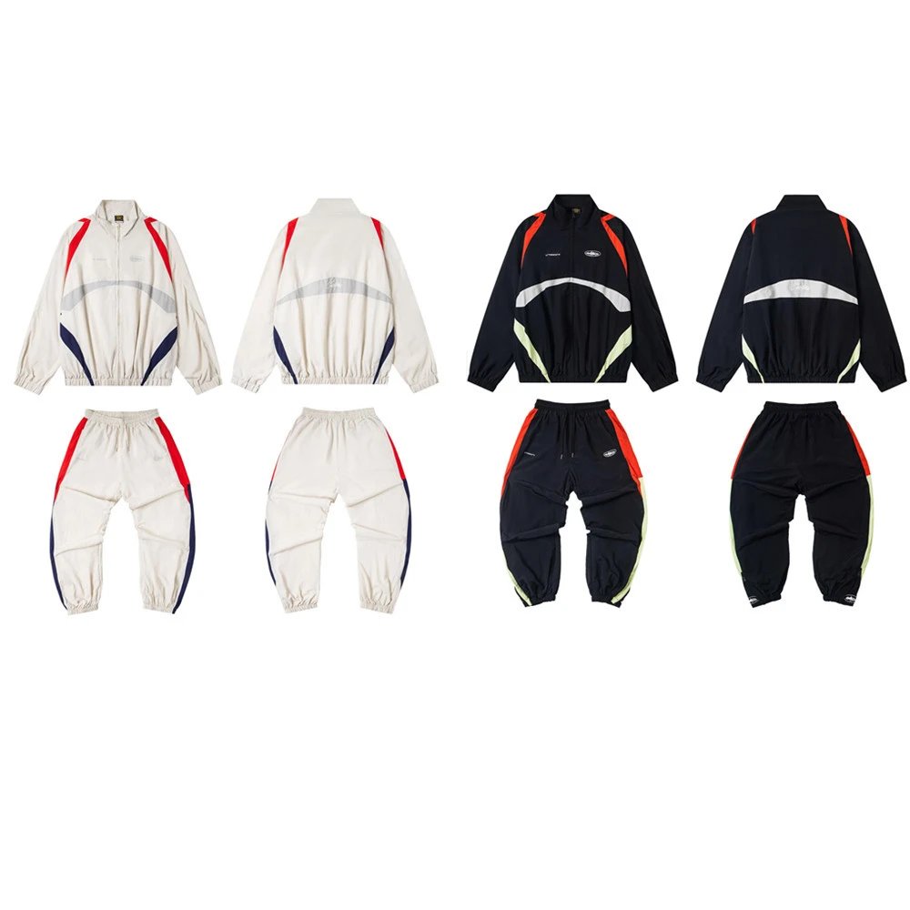 Devilbrand Embroidered Tracksuit Black - High Quality Product Image - Cnfans