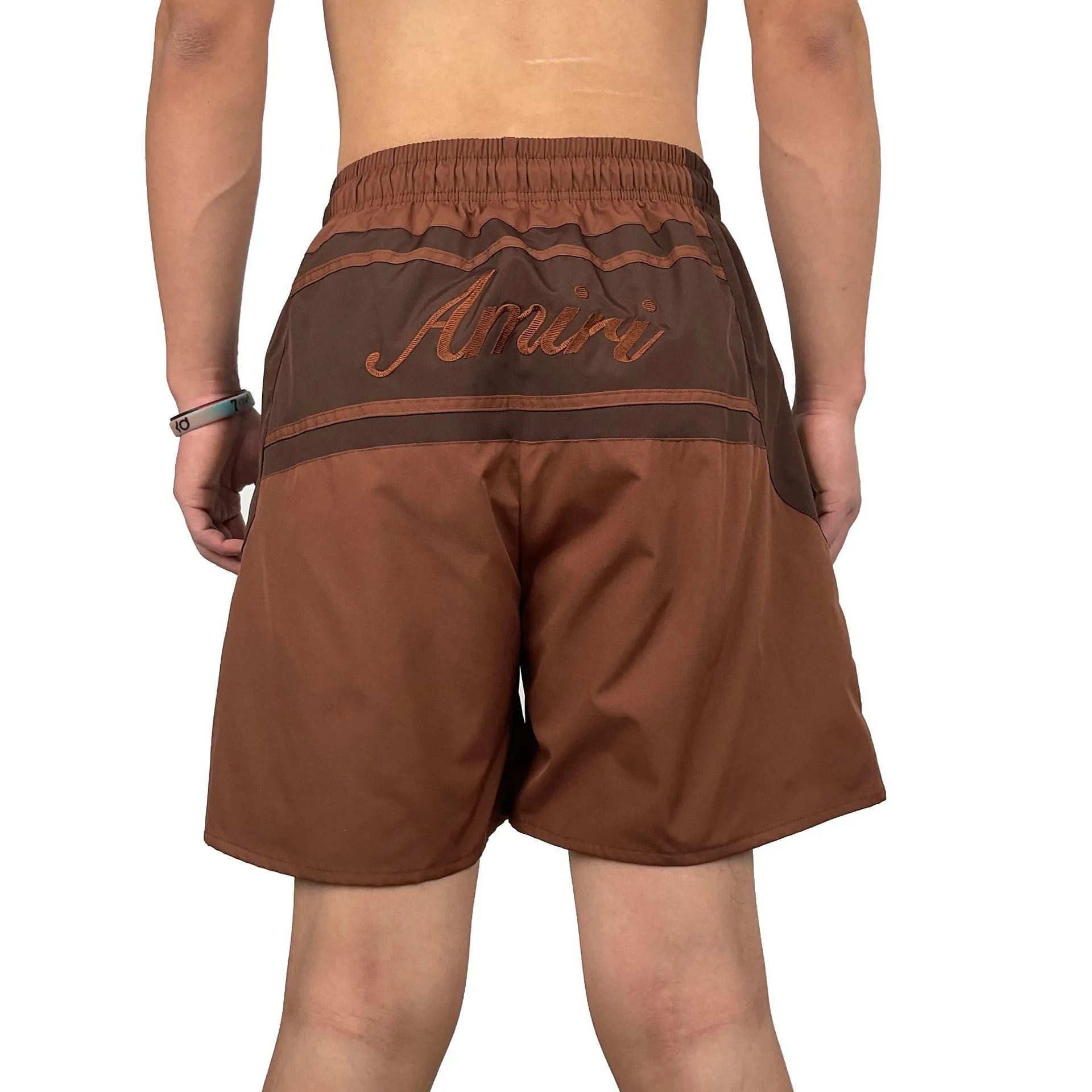 Amiri Color Block Shorts Multi - Gallery Image 3 - Detailed View