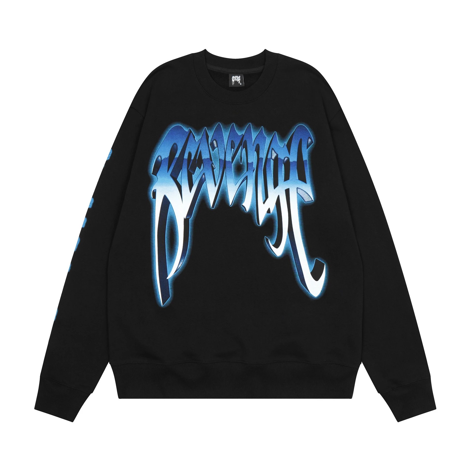 Vintage Metal Skull Graphic Sweatshirt Midnight Black - Related Product - Cnfans