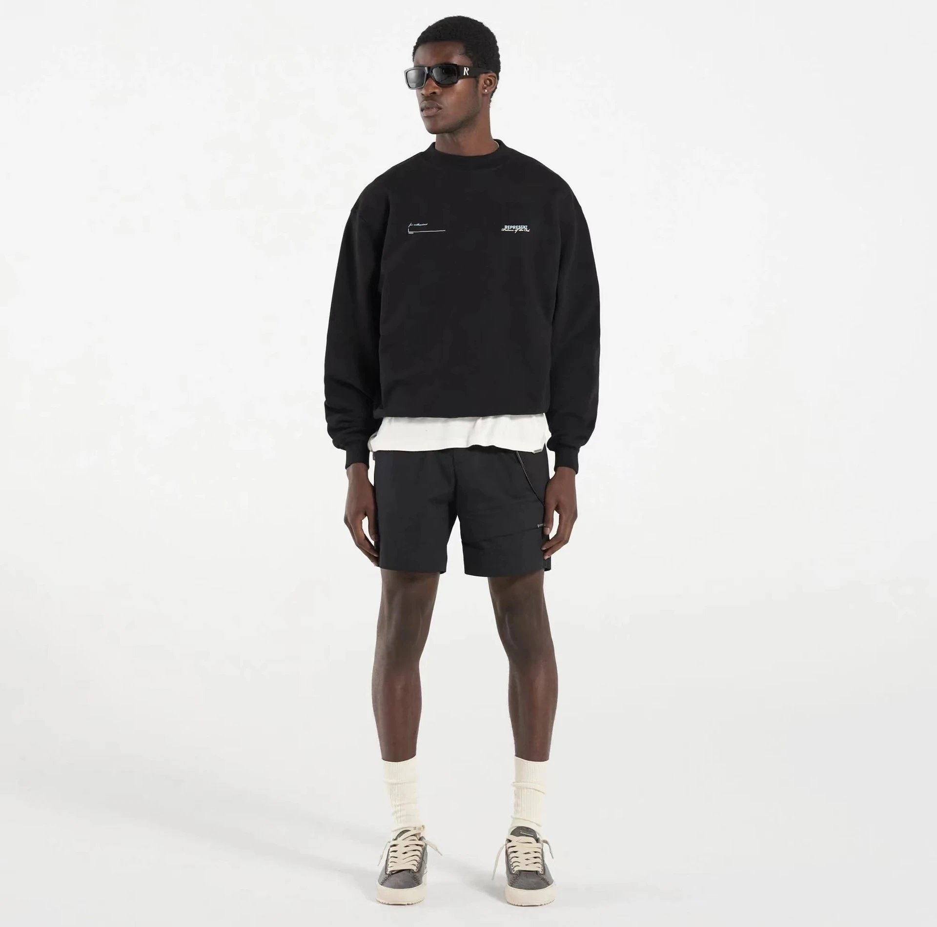 REPRESENT Logo Sweatshirt MultiColor - Gallery Image 2 - Detailed View