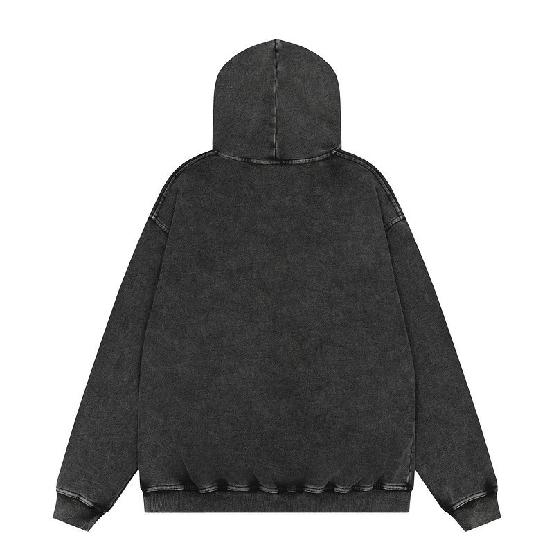 Represent Washed Shark Hoodie Multicolor - Gallery Image 4 - Detailed View