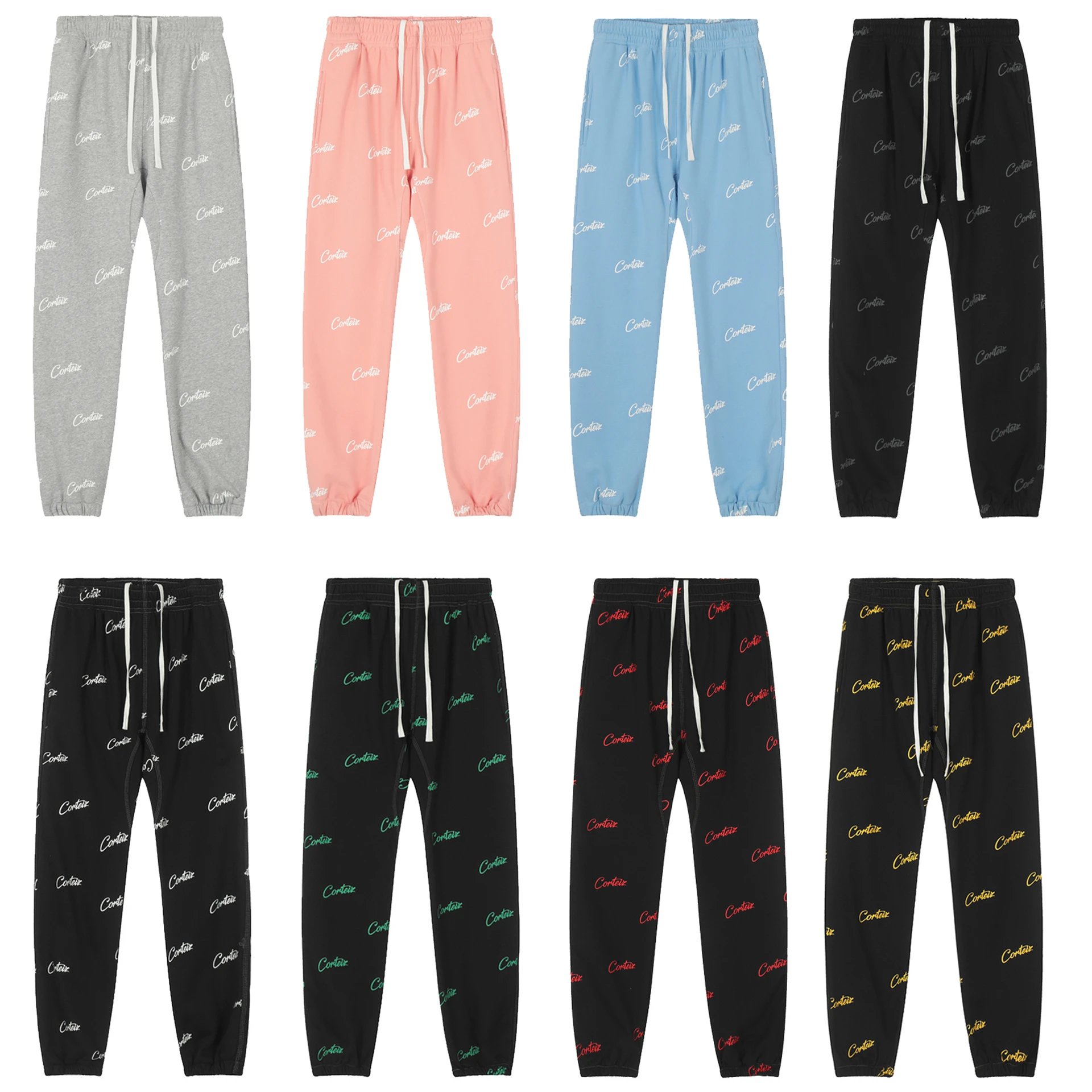 Corteiz Printed Joggers Multicolor - Related Product - Cnfans
