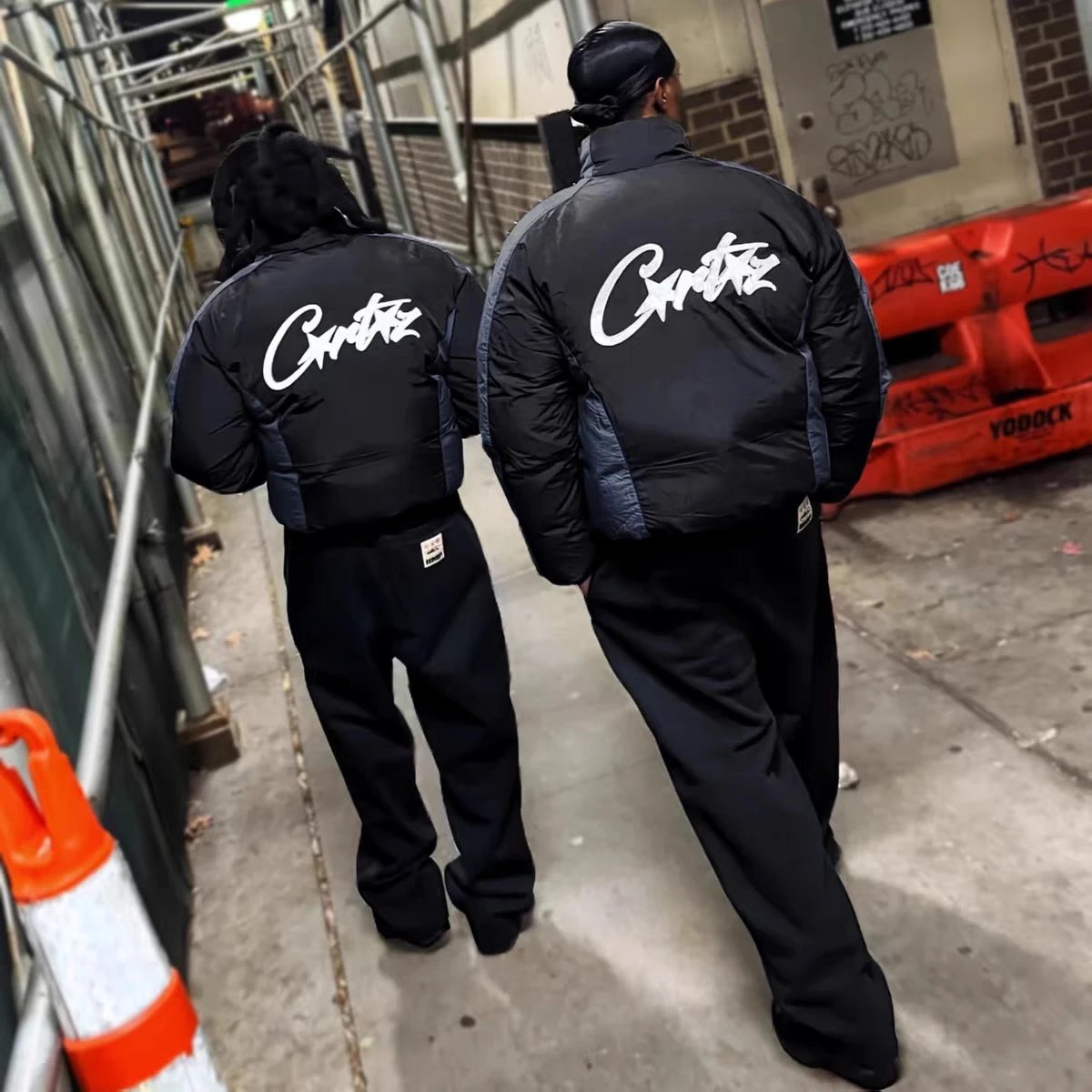 Corteiz Colorblock Puffer Jacket - Gallery Image 3 - Detailed View