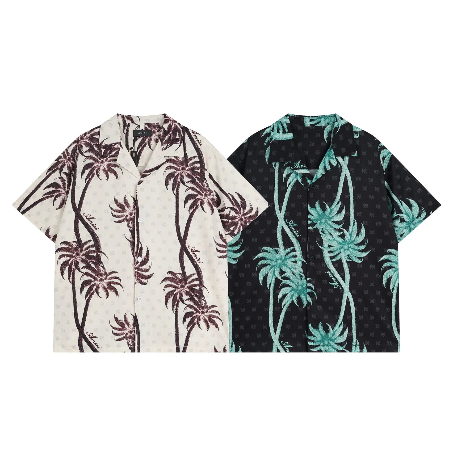 Amiri Palm Print Set Multicolor - Gallery Image 5 - Detailed View