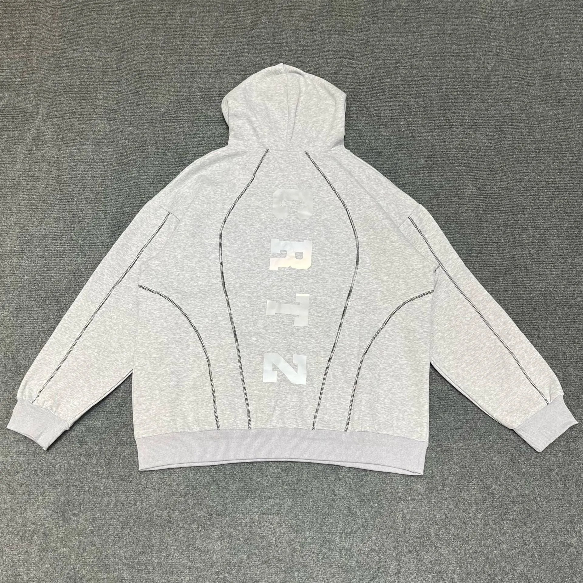 Corteiz Reflective Hoodie Multicolor - Gallery Image 3 - Detailed View