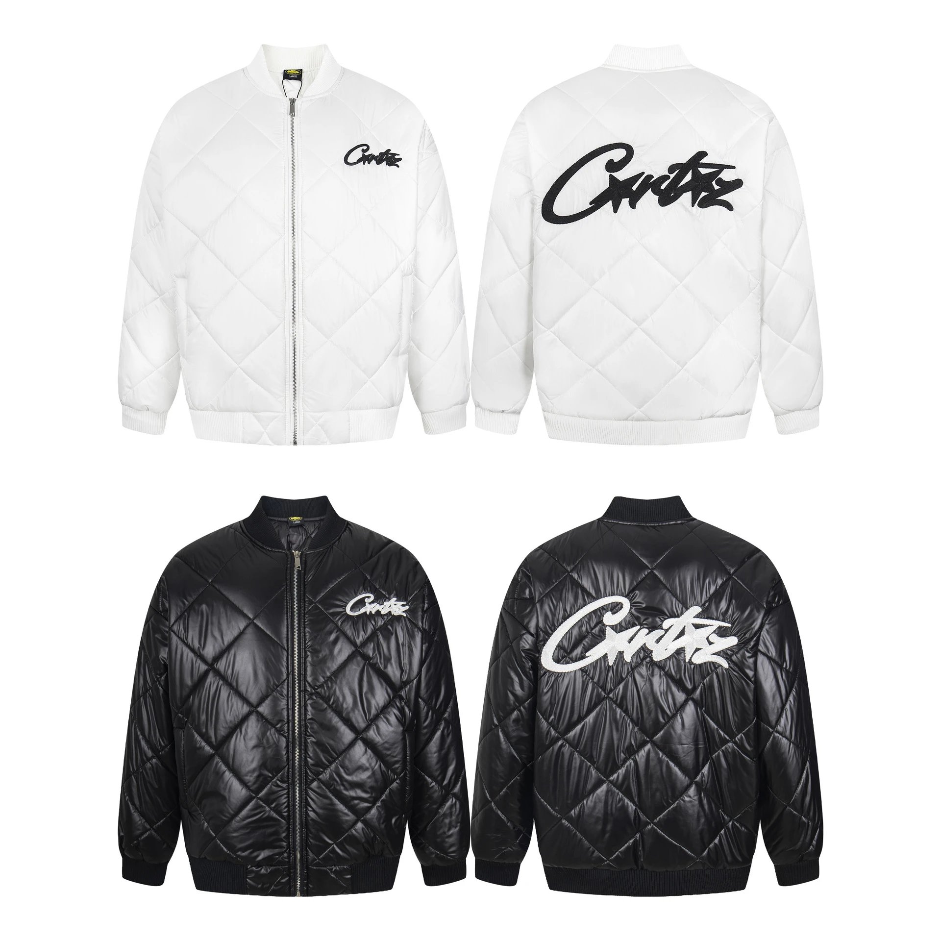 Corteiz Quilted Logo Jacket Multi - Related Product - Cnfans