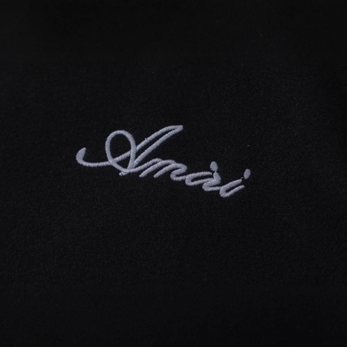 Amiri Snake Embroidery Wool Jacket Black - Gallery Image 3 - Detailed View