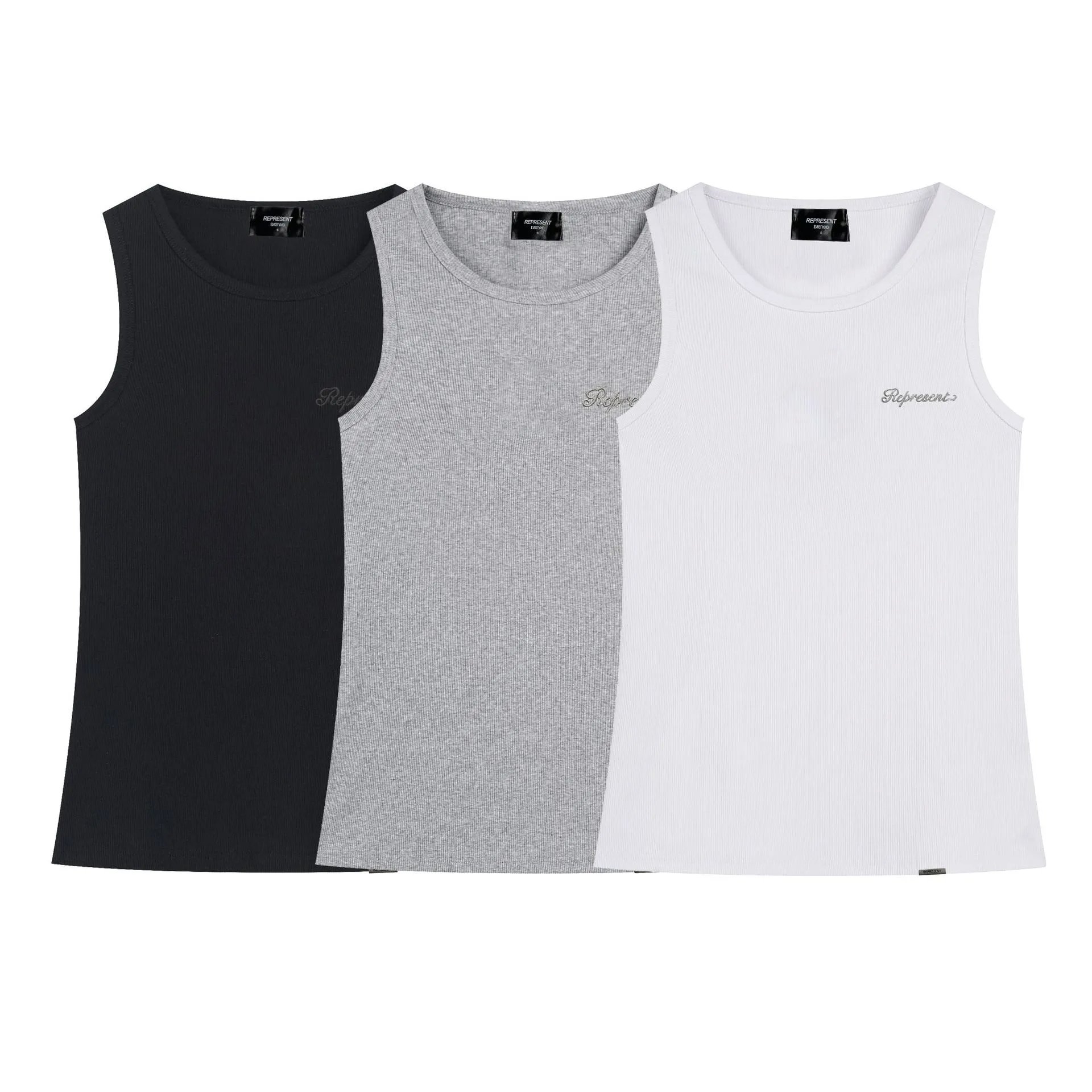 Represent Embroidered Knit Vest Multicolor - Gallery Image 4 - Detailed View