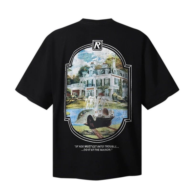 Represent Graphic Print T-Shirt - Gallery Image 5 - Detailed View