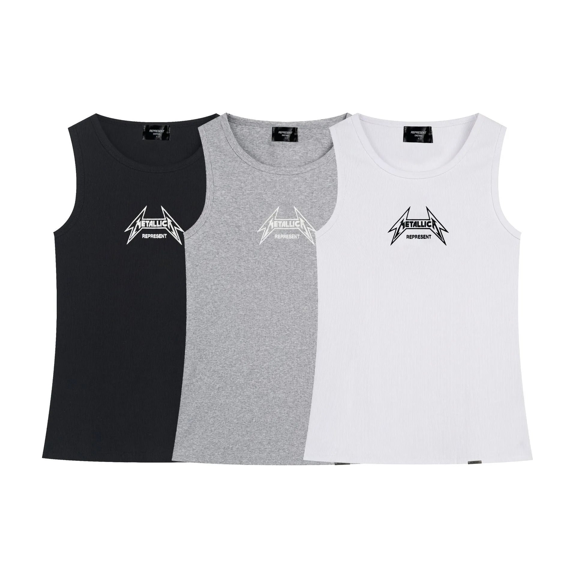 Represent Embroidered Knit Vest Multicolor - Gallery Image 5 - Detailed View