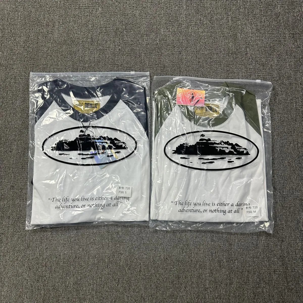 Demonic Island Raglan T-Shirt Multicolor - Gallery Image 4 - Detailed View