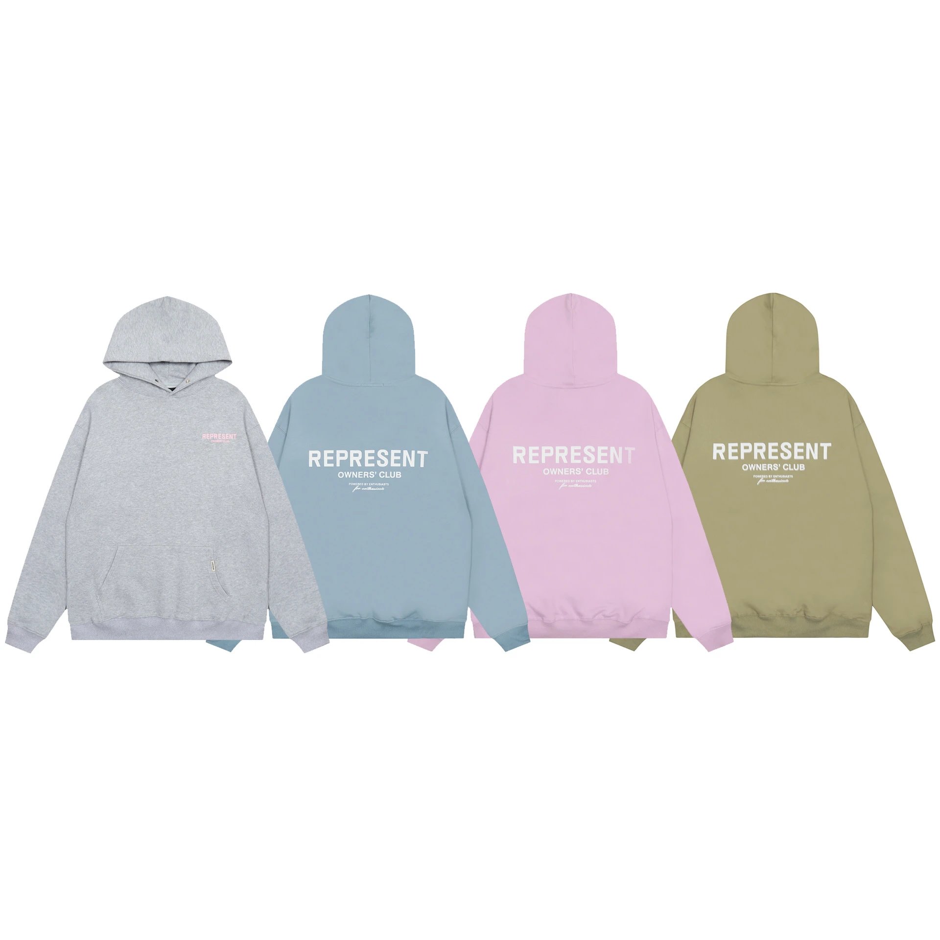 REPRESENT Print Hoodie MultiColor - High Quality Product Image - Cnfans