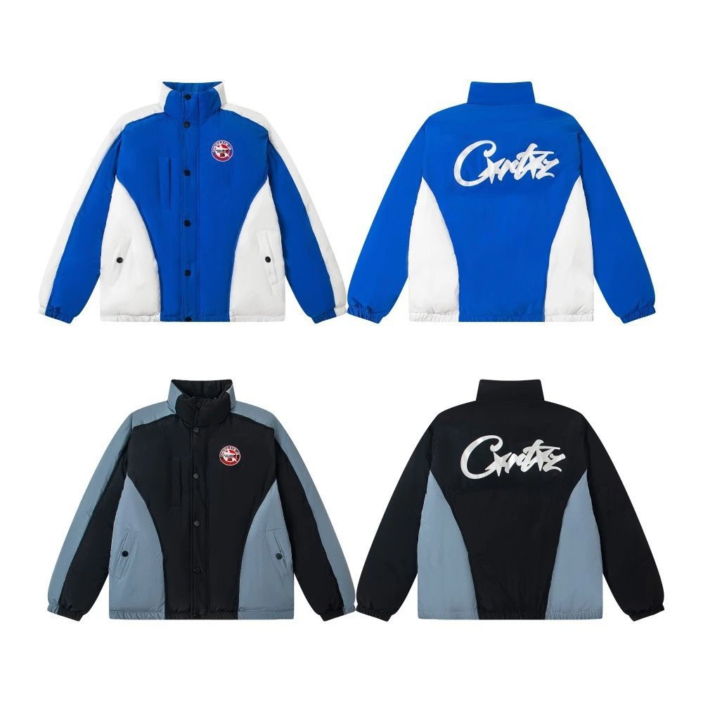 Corteiz Colorblock Puffer Jacket - High Quality Product Image - Cnfans
