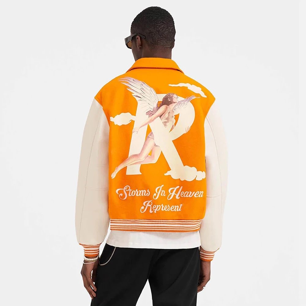 Represent Angel Varsity Jacket MultiColor - Gallery Image 2 - Detailed View