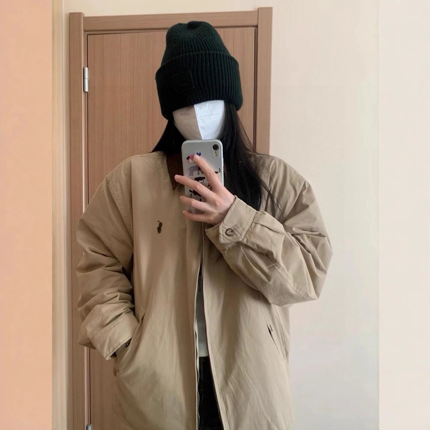 Ralph Lauren Polo Corduroy Collar Jacket Khaki - Gallery Image 4 - Detailed View