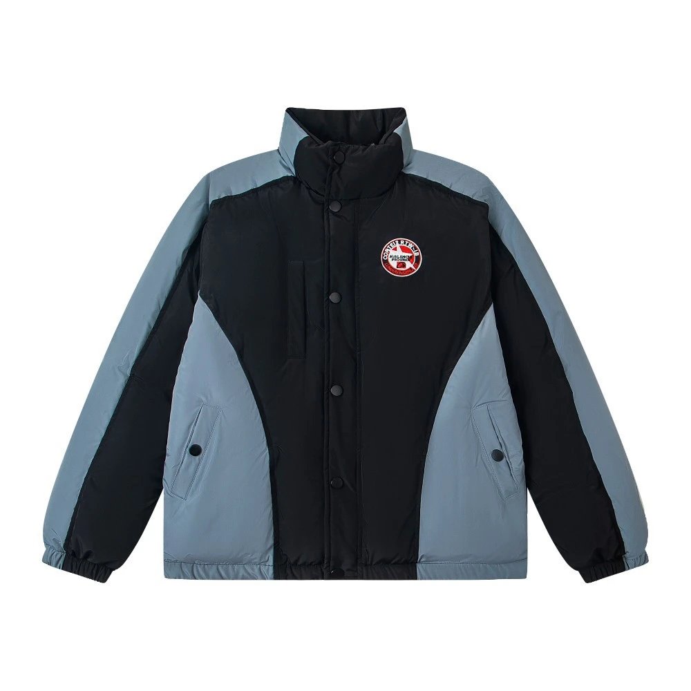 Corteiz Colorblock Puffer Jacket - Gallery Image 4 - Detailed View