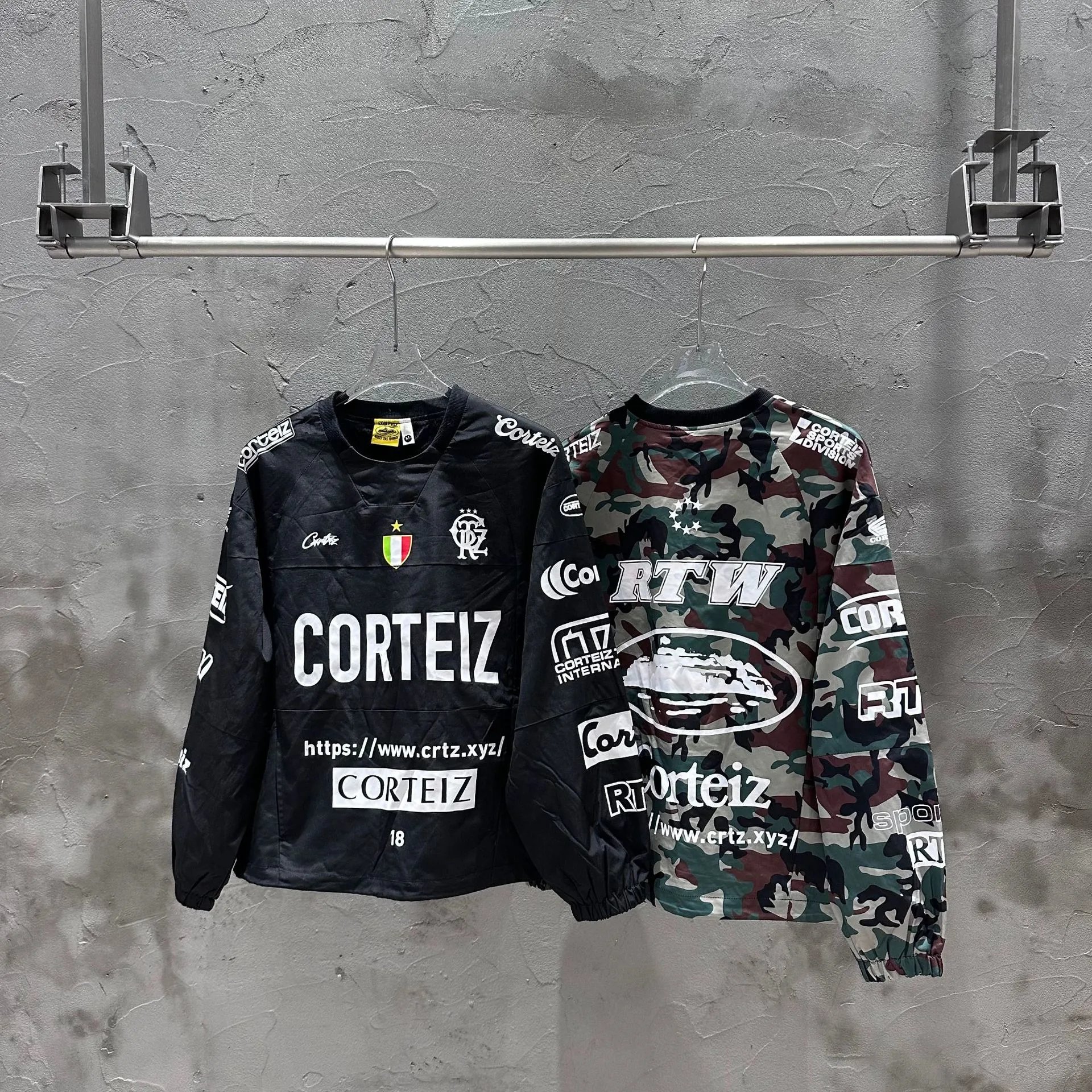 Corteiz Camo Print Long Sleeve T-Shirts - High Quality Product Image - Cnfans