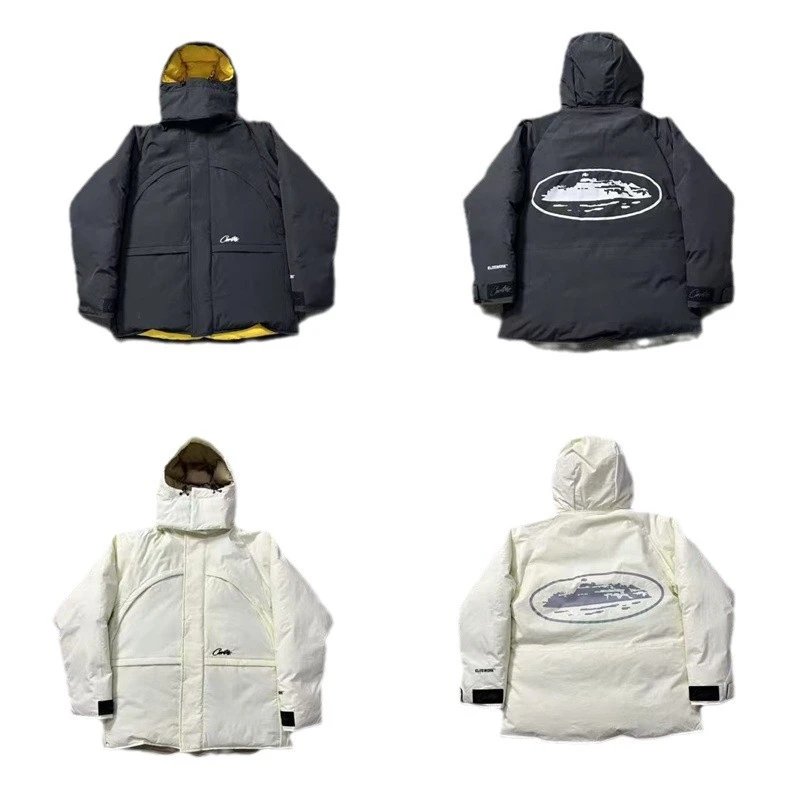 Corteiz Reflective Embroidered Jacket Black - Gallery Image 5 - Detailed View