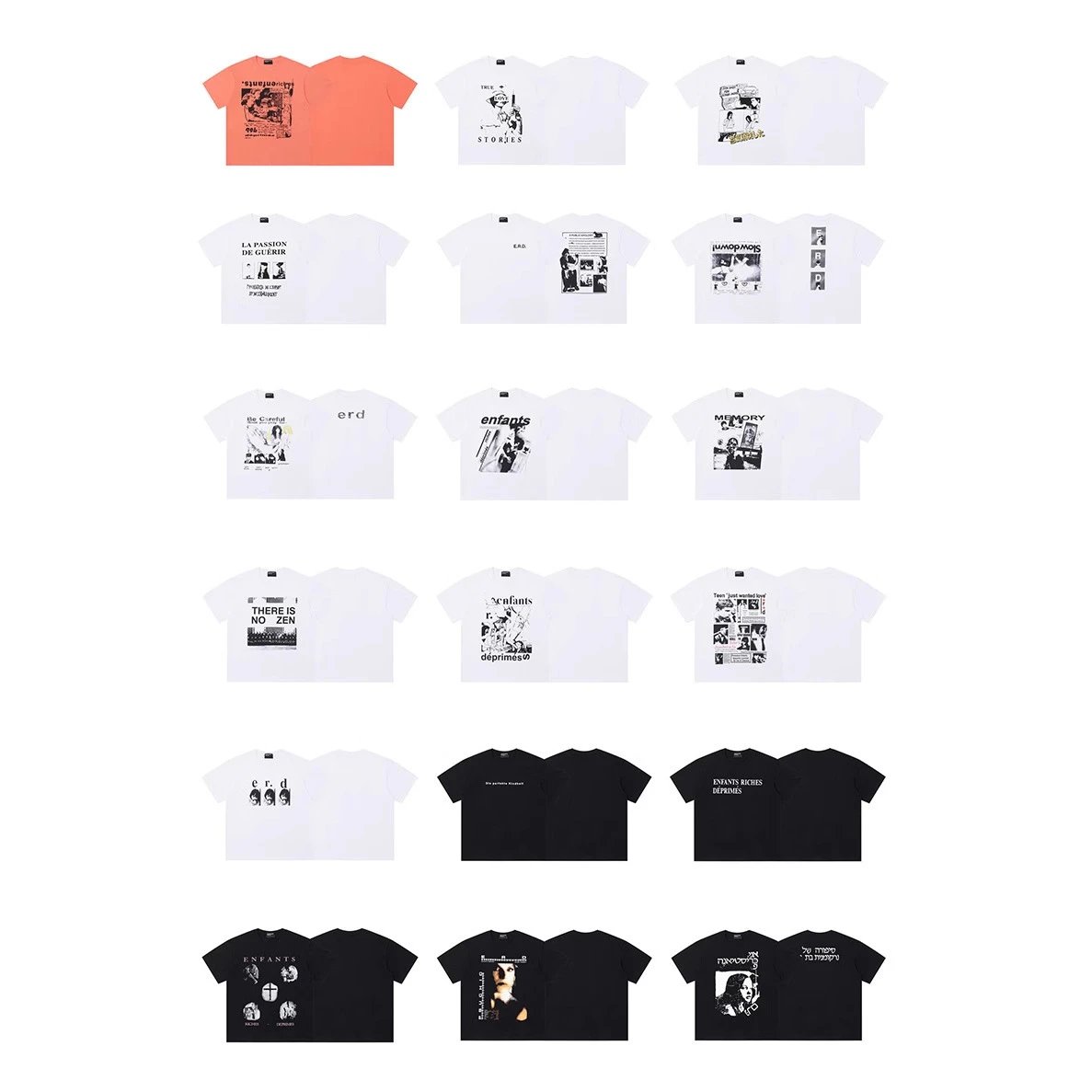 ERD Graphic T-Shirt Multi - High Quality Product Image - Cnfans