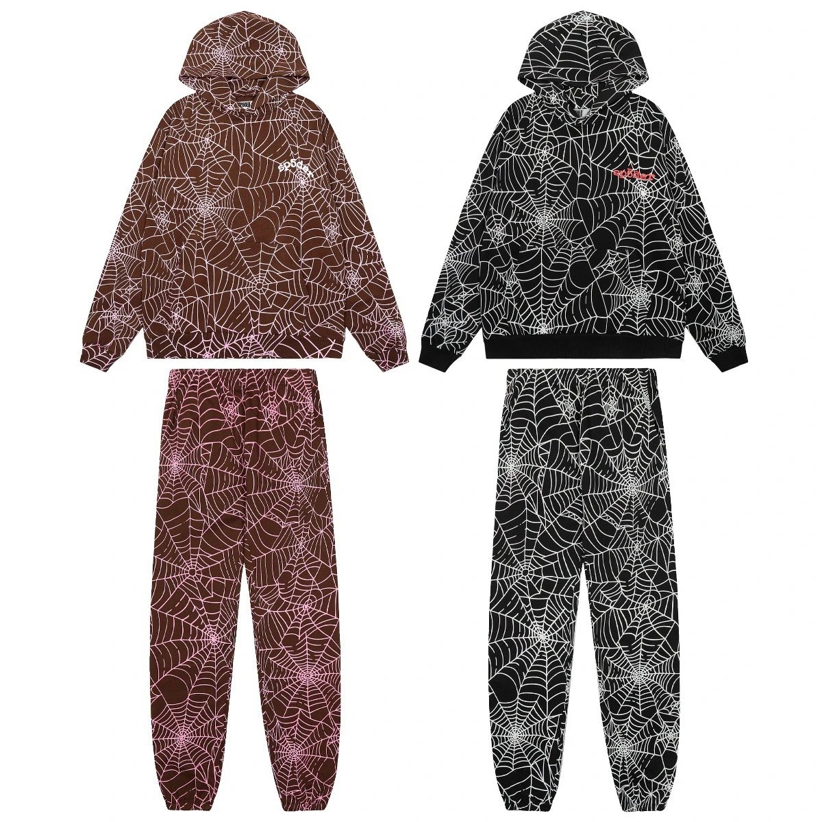 Streetwear Hoodie Set with Exquisite Noir - Gallery Image 1 - Detailed View