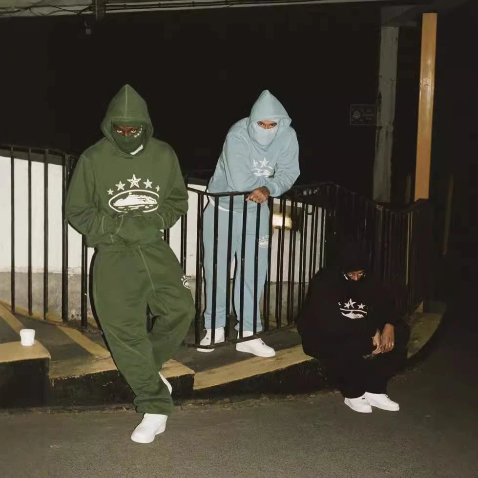 Unisex Star Print Tracksuit Multi - Gallery Image 3 - Detailed View