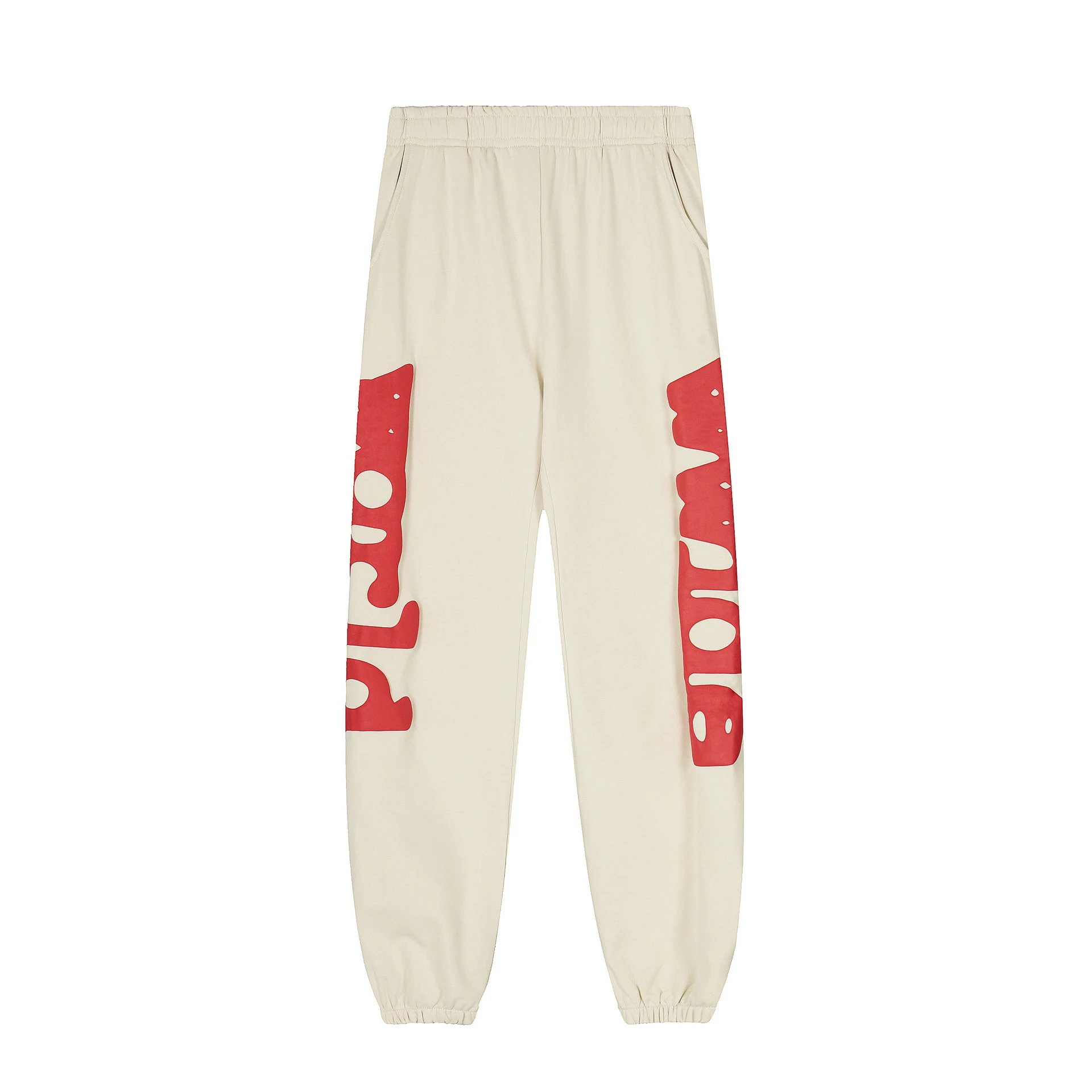 High-Street Tracksuit Cream - Sp5der - Cnfans - $33.23