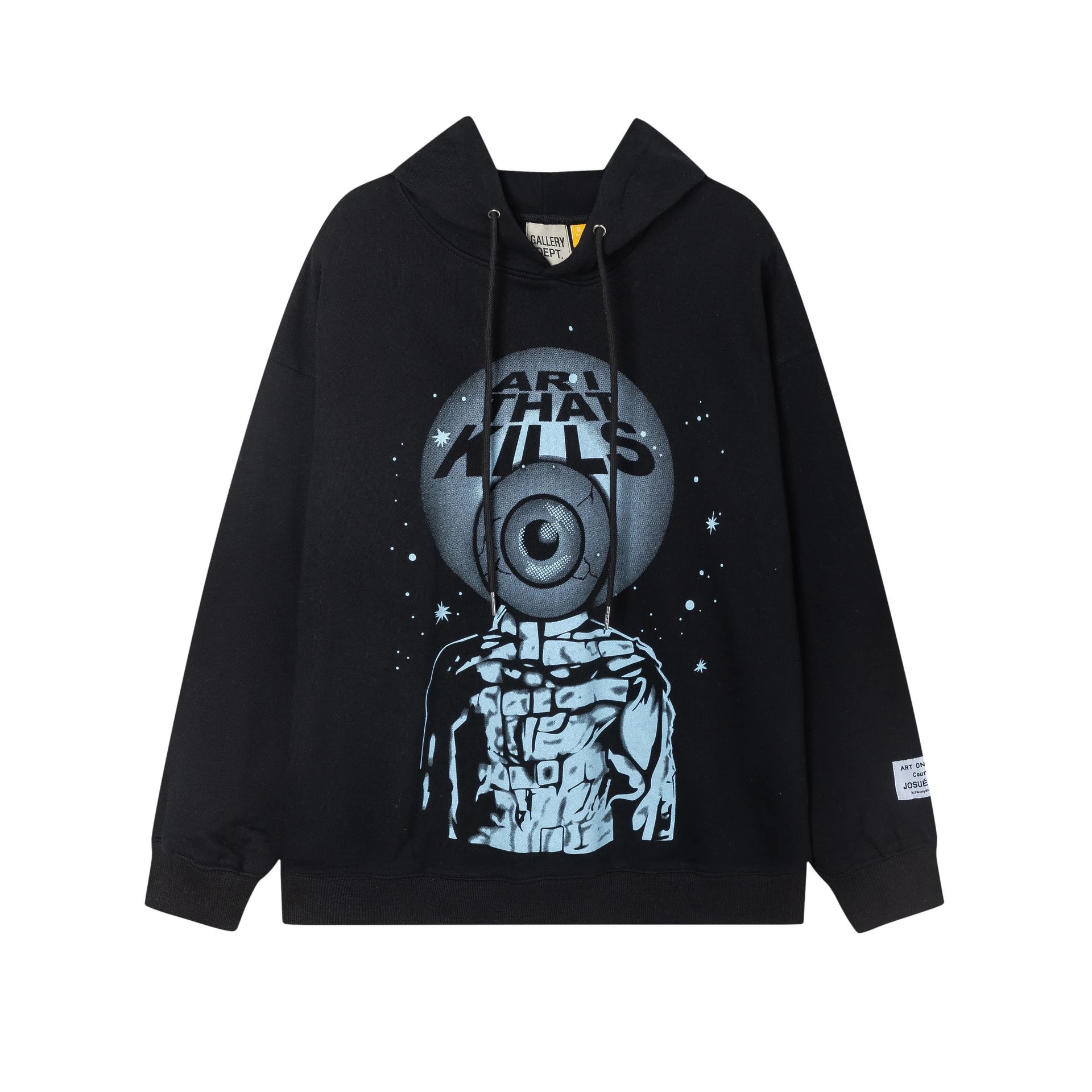 Streetwear Graphic Hoodie Sepia - Related Product - Cnfans