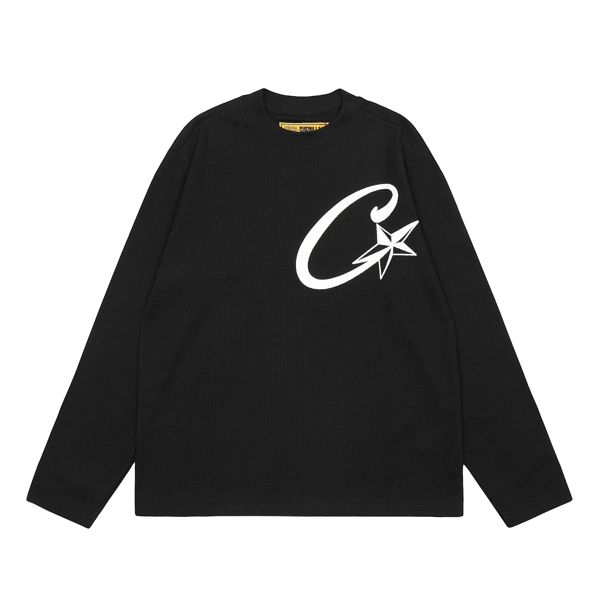 Devil Island Logo Waffle Tee Multicolor - Gallery Image 5 - Detailed View