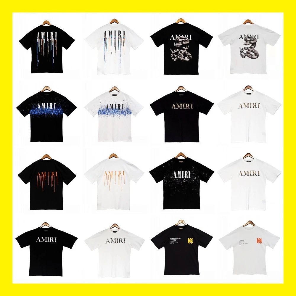 Amiri Paint Camo Tee Multicolor - Gallery Image 4 - Detailed View