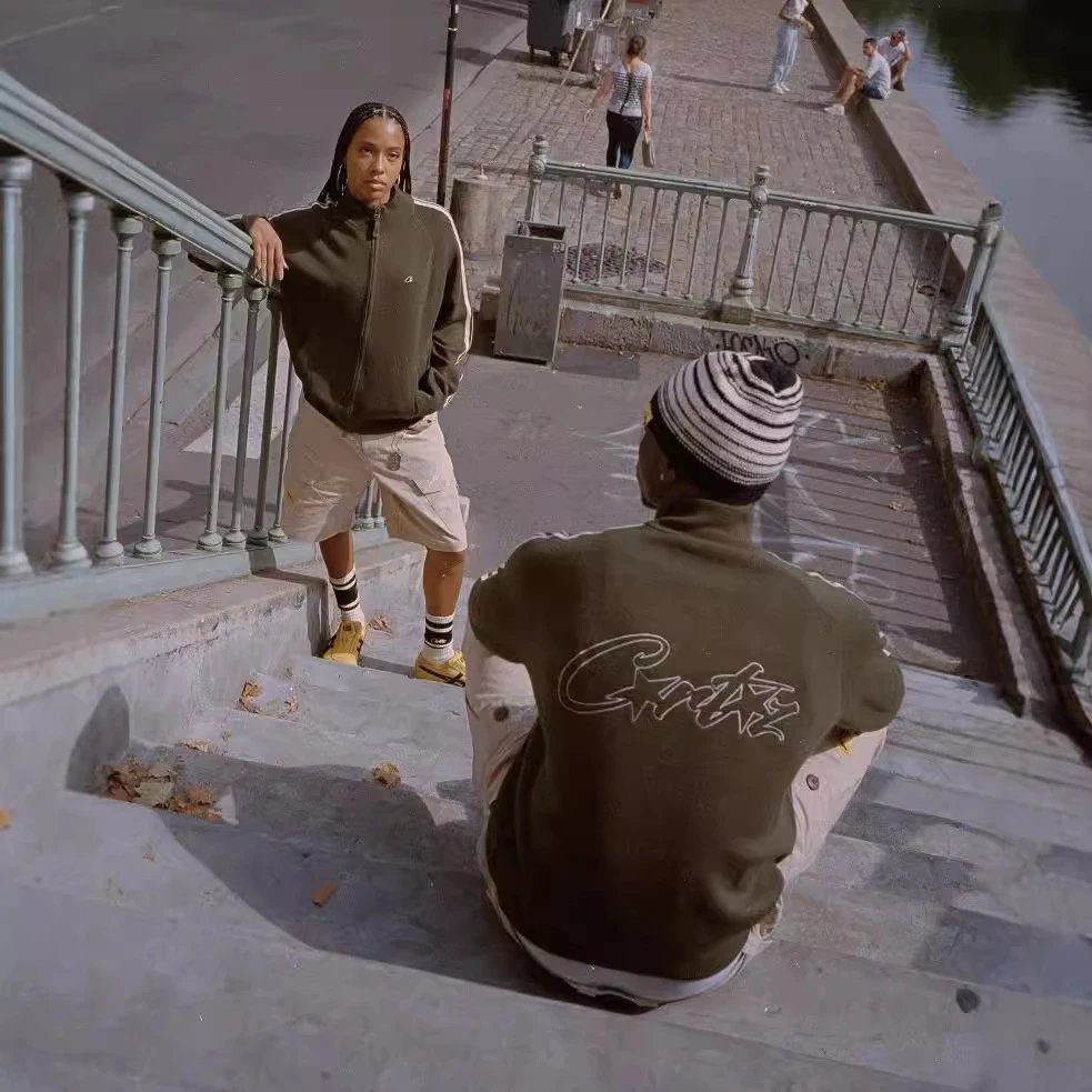 Corteiz High Street Knitted Cardigan - Gallery Image 2 - Detailed View