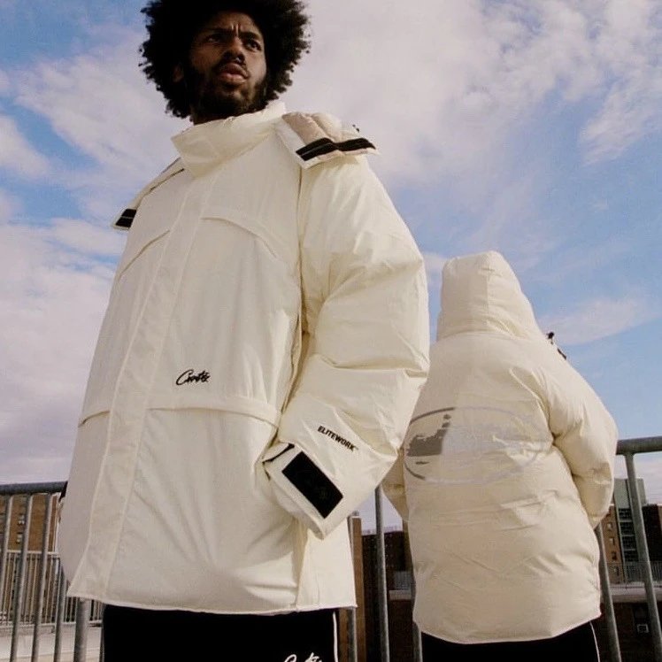 Corteiz Reflective Embroidered Jacket Black - Gallery Image 3 - Detailed View