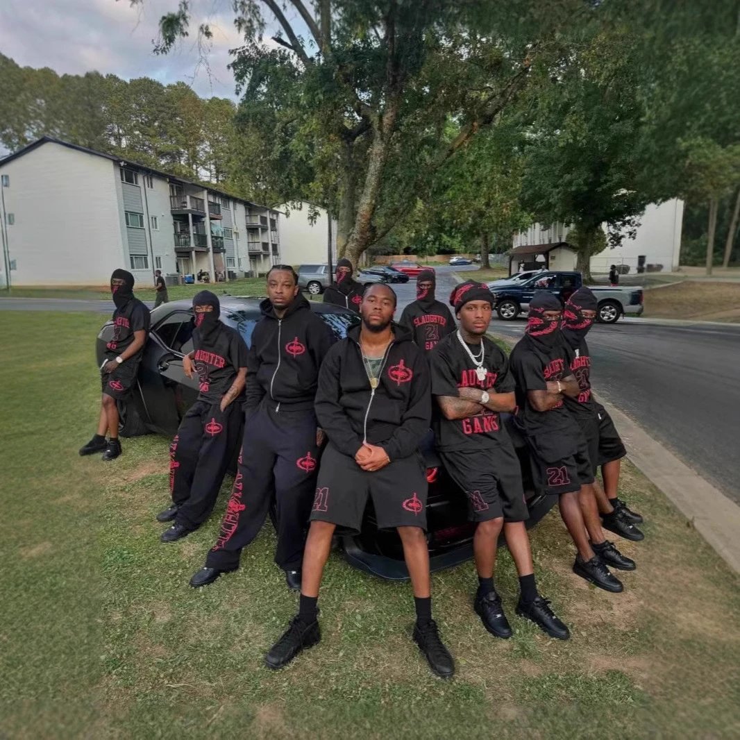 Homixide Black Hoodie Set - Gallery Image 4 - Detailed View