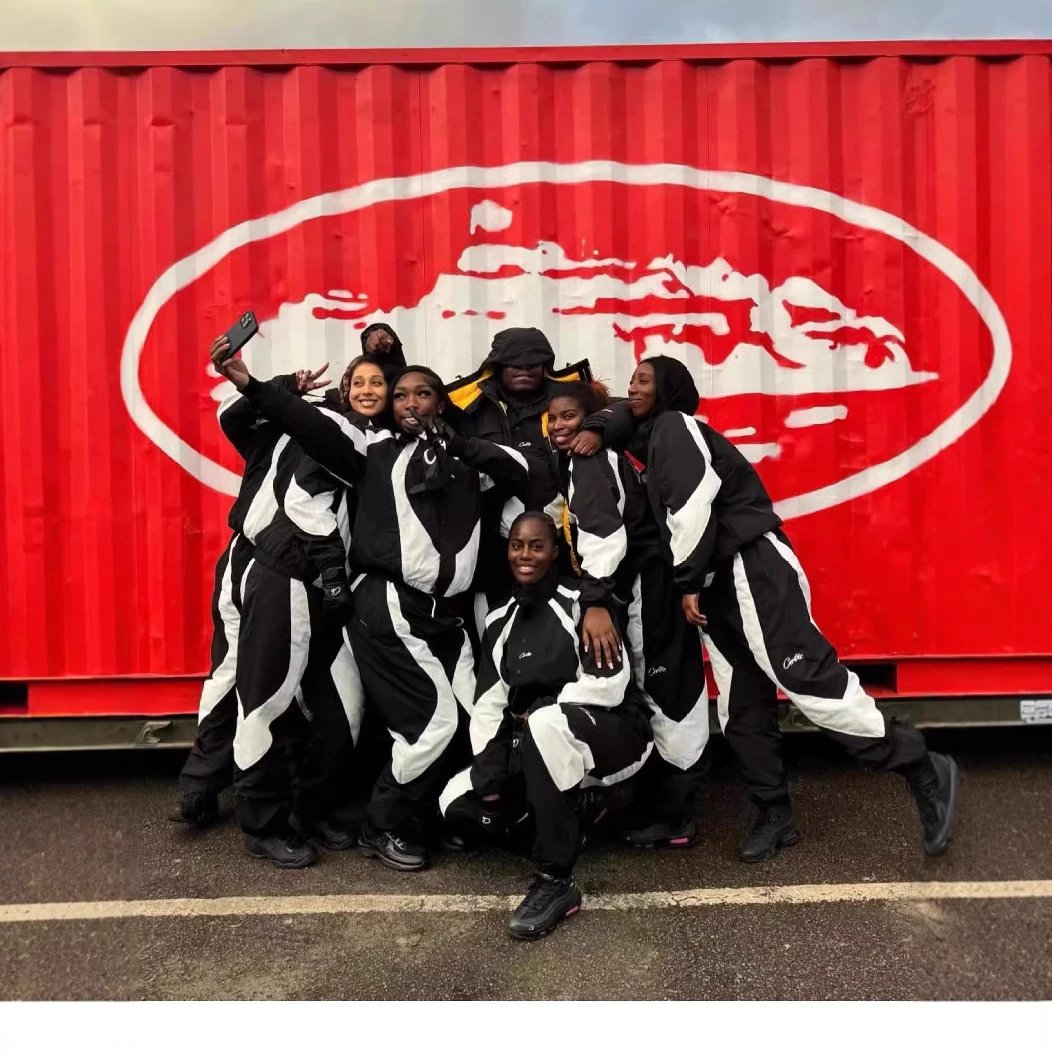 Mesh Colorblock Track Suit Multicolor - Gallery Image 3 - Detailed View