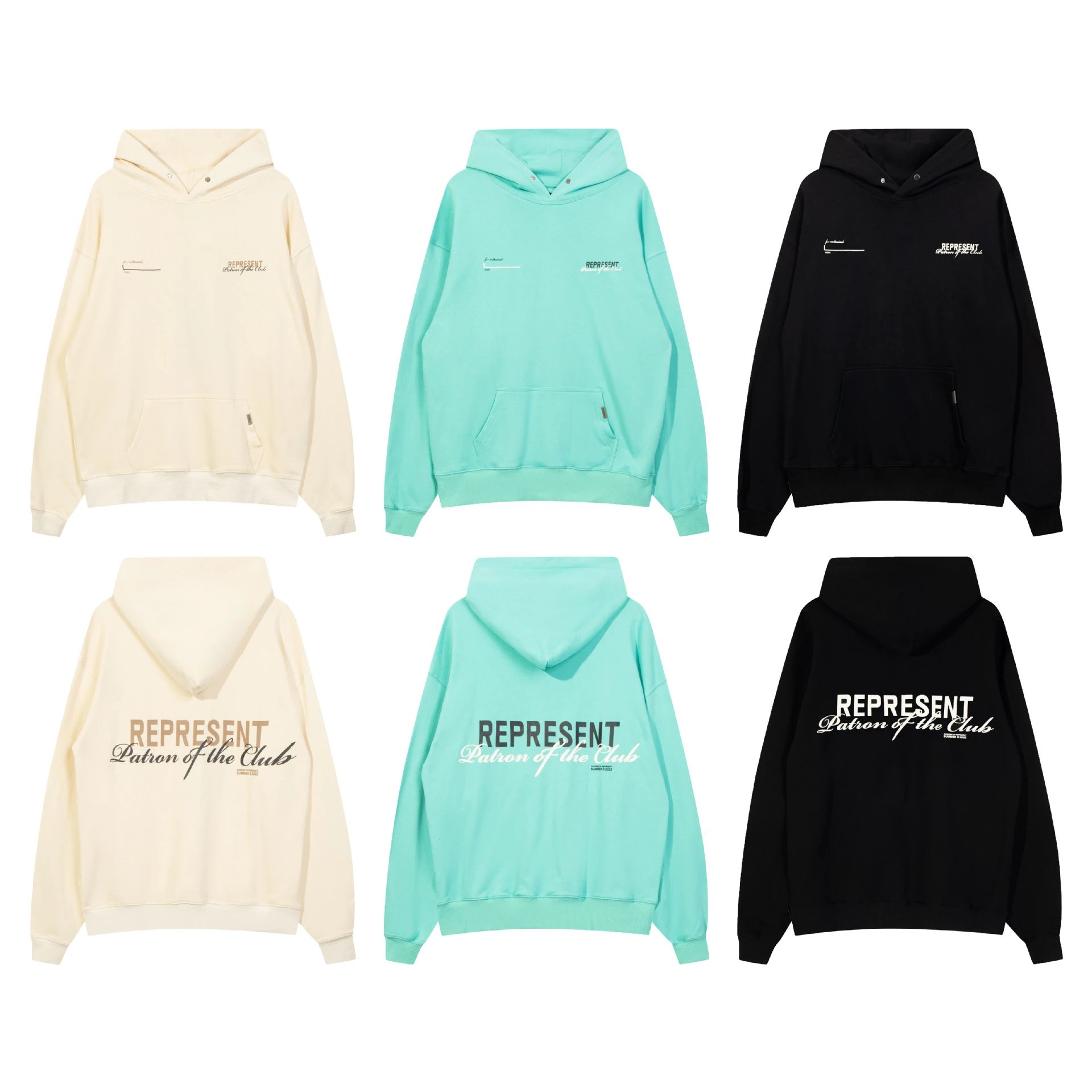 REPRESENT Casual Hoodie MultiColor - Represent - Cnfans - $37.85