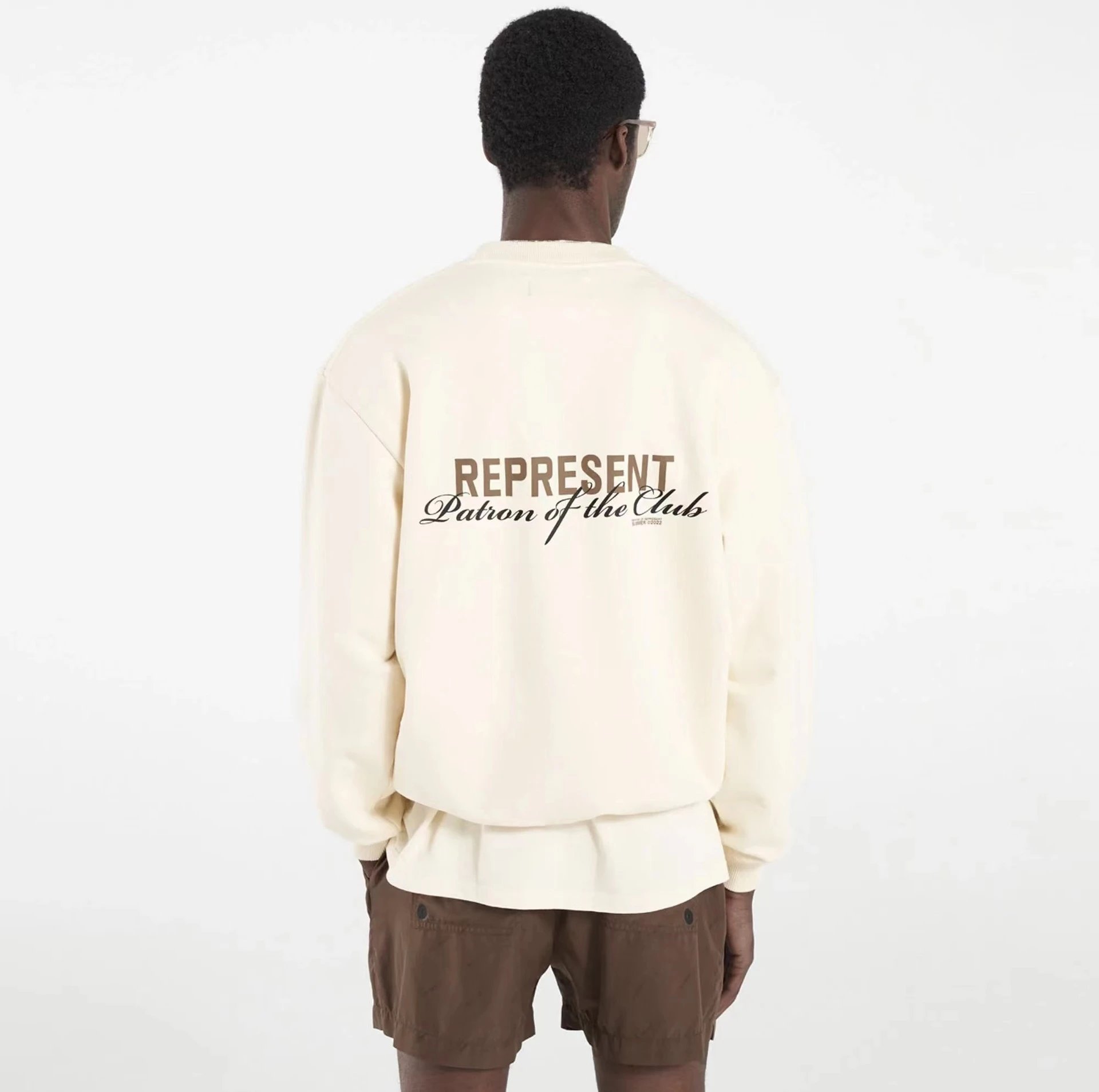 REPRESENT Logo Sweatshirt MultiColor - Gallery Image 3 - Detailed View