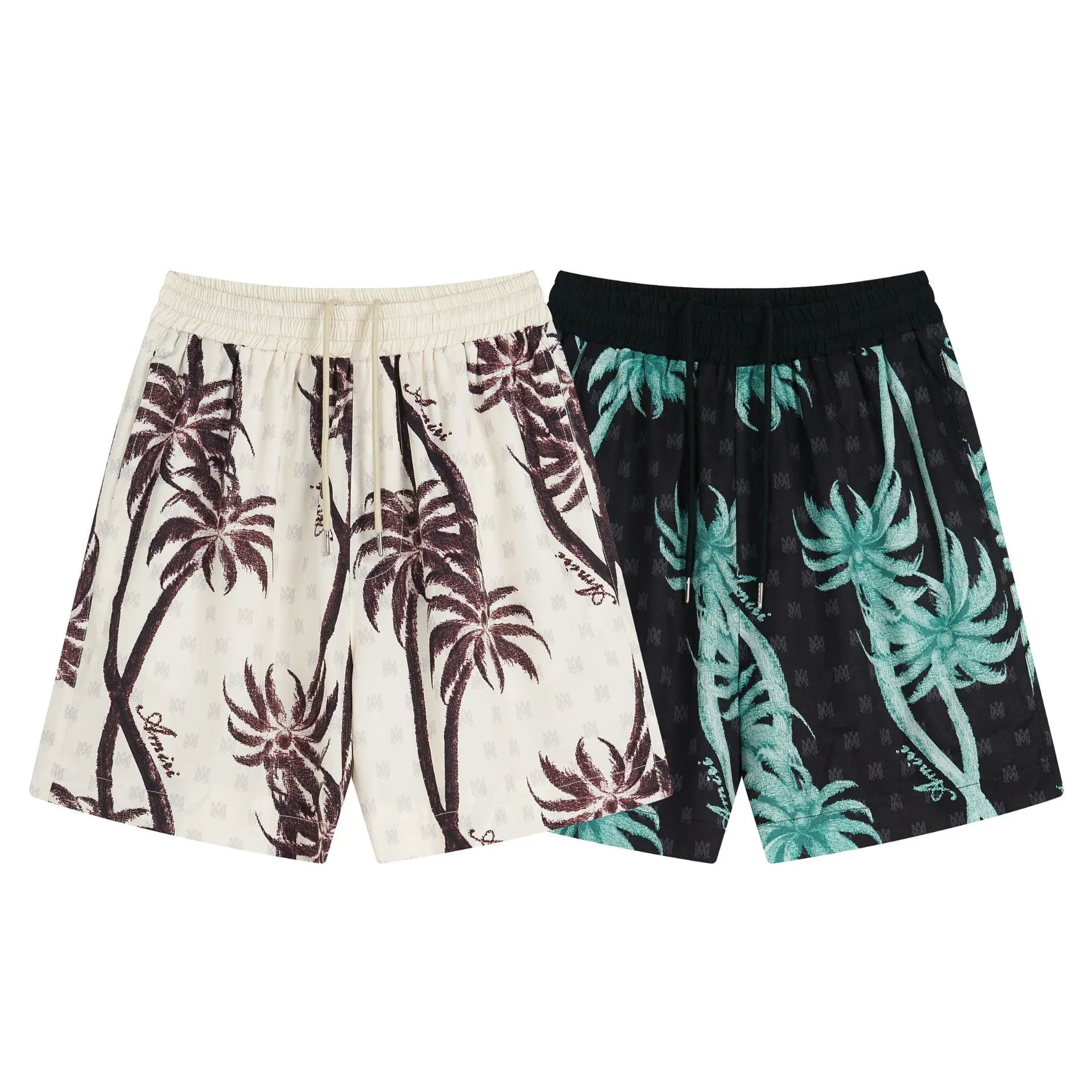 Amiri Palm Print Set Multicolor - Gallery Image 4 - Detailed View