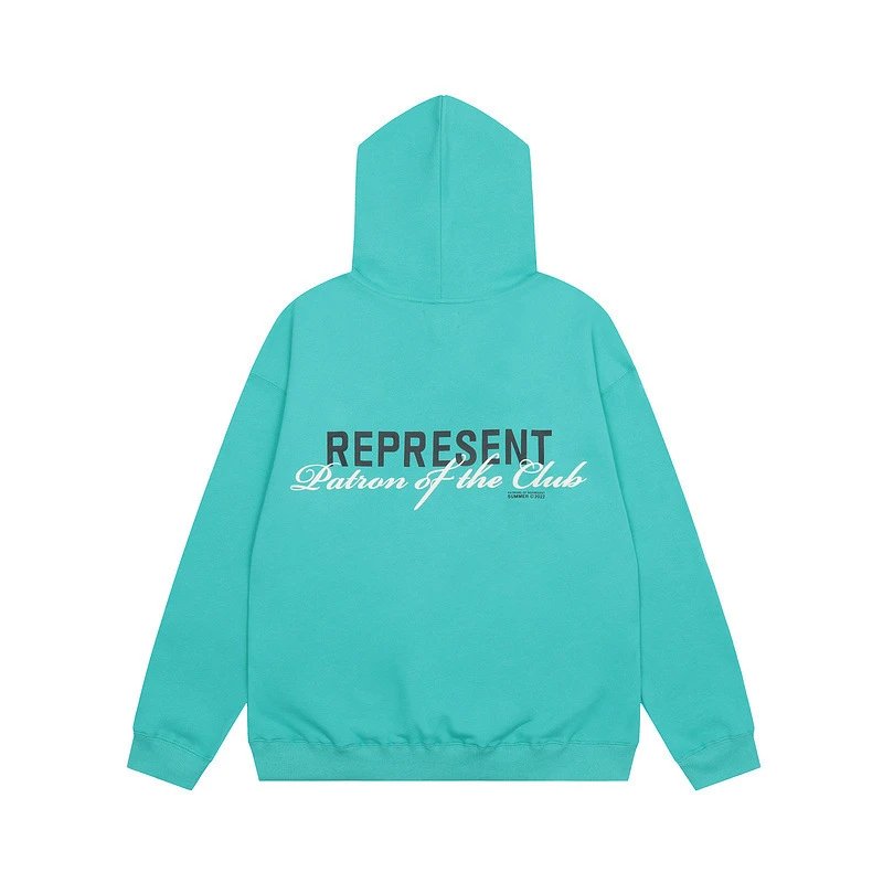 REPRESENT Casual Hoodie MultiColor - Gallery Image 5 - Detailed View