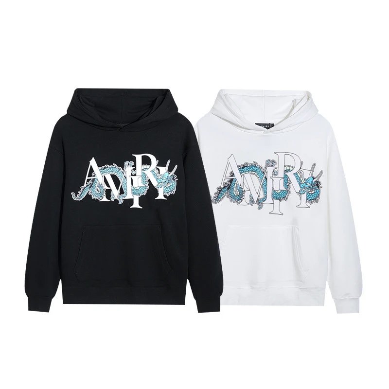 AMIRI Cracked Print Hoodie - Gallery Image 3 - Detailed View