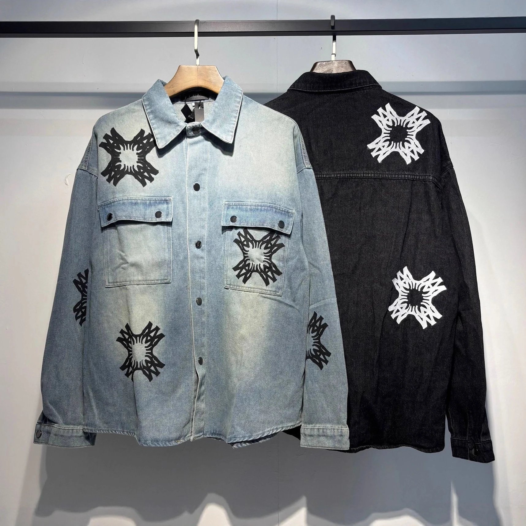 Amiri Vintage Denim Jacket Multicolor - Related Product - Cnfans