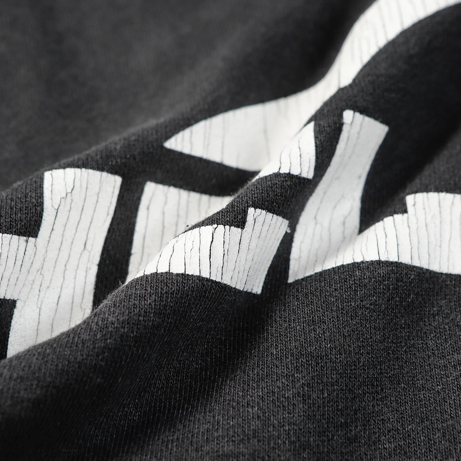 Vintage Washed Hoodie Ebony - Gallery Image 2 - Detailed View