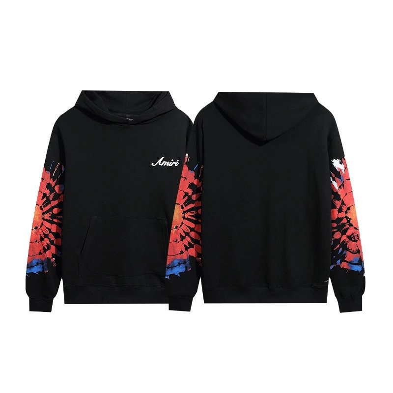 AMIRI Cracked Print Hoodie - Gallery Image 4 - Detailed View