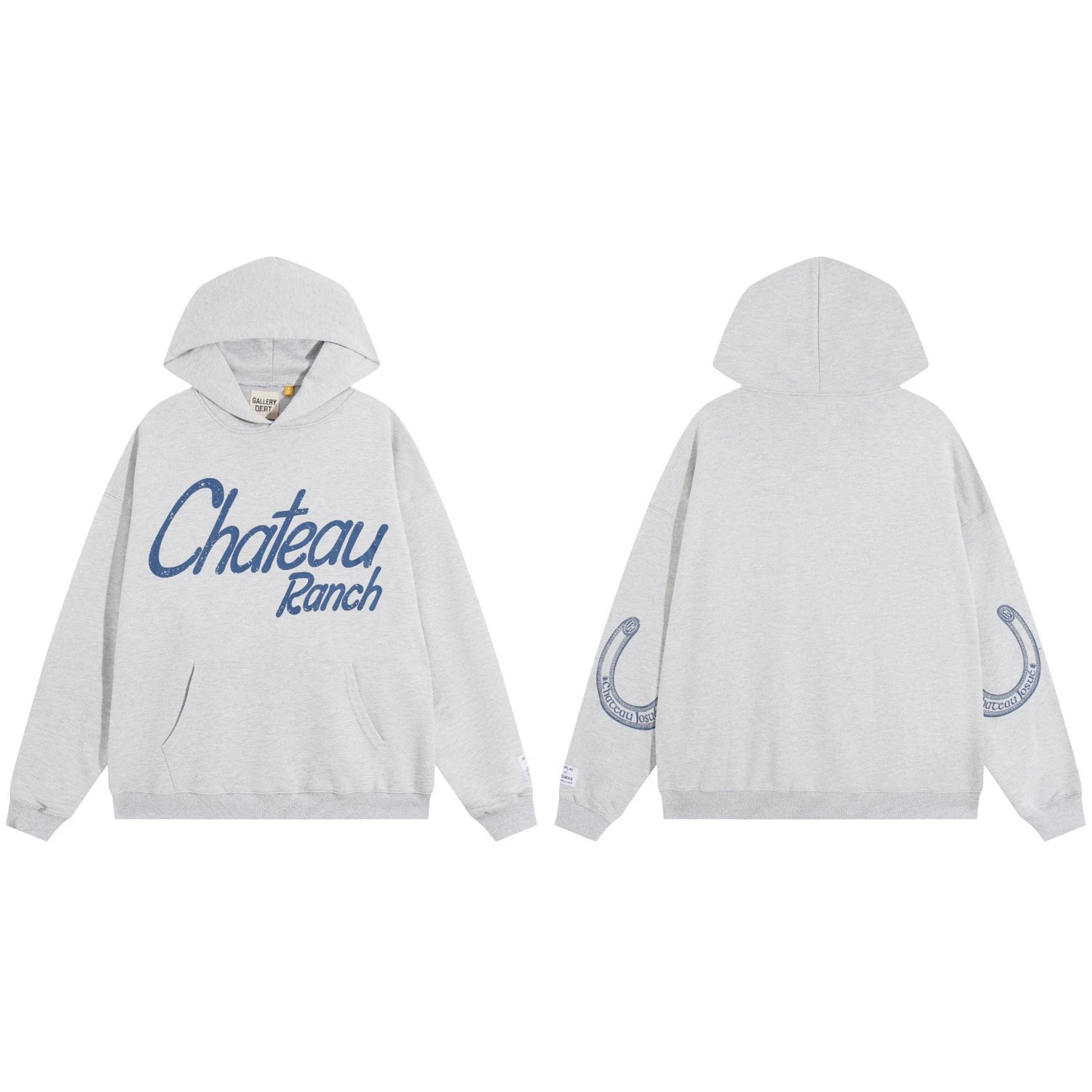 Unisex Print Hoodie Ash Gray - Related Product - Cnfans