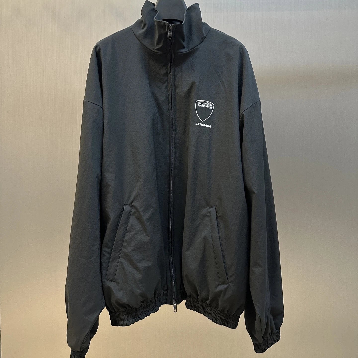 Balenciaga Embroidered Jacket Black