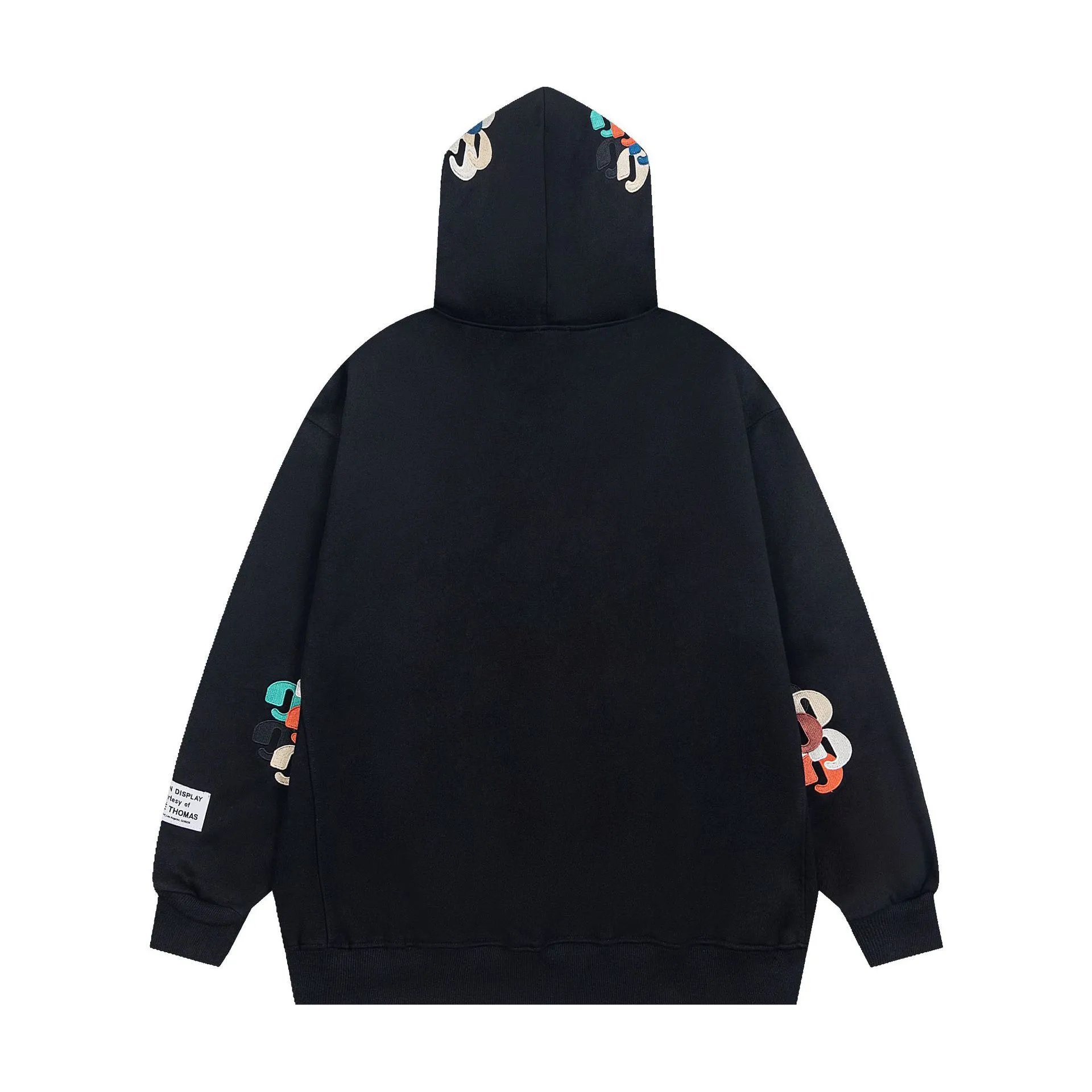 Street Hoodie Black Onyx - Gallery Image 2 - Detailed View
