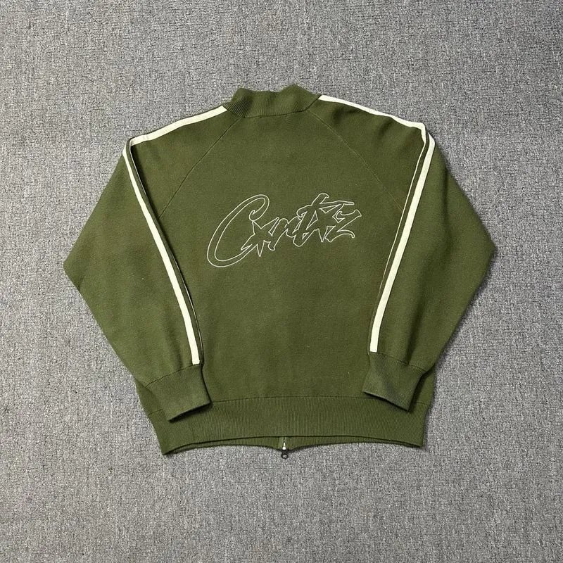 Corteiz High Street Knitted Cardigan - Gallery Image 5 - Detailed View