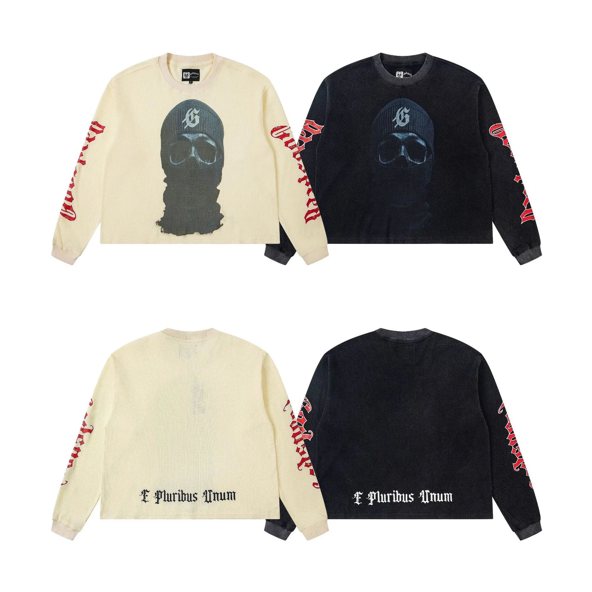 GOD&SPEED Skull Letter Tee Multicolor - Gallery Image 3 - Detailed View