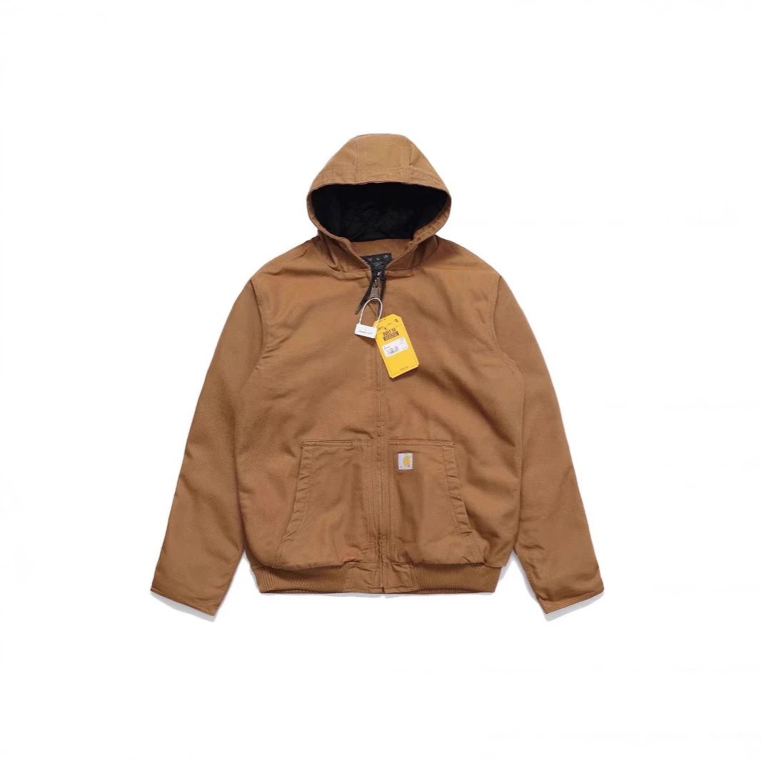 Carhartt Canvas Hooded Jacket, Multicolor